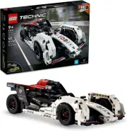 LEGO Technic Formula E Porsche 99X Electric 42137, Pull Back Toy Racing Car Mode