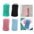 Soft Silicone Body Scrubber Bath Brush Scalp Massager Dual Use Use in Shower