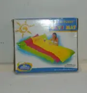 Tote-N-Float Wave Inflatable Air Mat, 90in x 34in