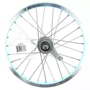 Electra Hawaii 16" Rear Wheel, Clincher, Circlip, Coaster Brake, Steel, Blue