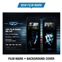 在飛比找蝦皮購物優惠-現貨🌿韓國 CGV 黑暗騎士 FILM MARK 膠卷收藏卡