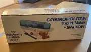 Vintage Salton Yogurt Maker YM-4 Automatic Thermostat Controlled Cooker Sealed