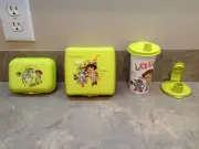 Tupperware Grow With Dora Safari Set Of 3