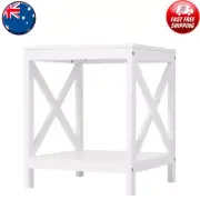 Hamptons Halifax Side Cross Legs Design Console Hall Table Furniture White