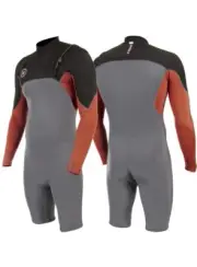VISSLA Men's 2/2 7 SEAS Chest-Zip L/S Spring Suit - RUS - Size Meduim LAST ONE