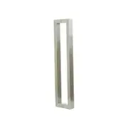SATIN BRUSH 600mm Entry Handle Pair For Front Door - Dalton Series