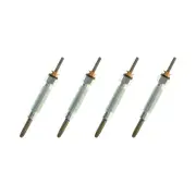 4 x Bosch Glow Plugs for Mitsubishi Challenger Fuso FB FD Pajero NM NJ NK NL I4