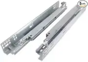 Blum 563H5330Bx5 Tandem Plus Blumotion 21" Drawer Runner Pair for Face Frame, Si