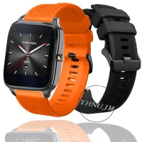 在飛比找Yahoo!奇摩拍賣優惠-ASUS zenwatch 2 智慧手錶 表帶 硅膠 華碩 