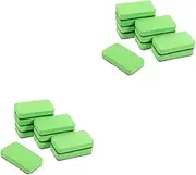 2sets Versatile Mini Erasers Dry Whiteboard Eraser Chalkboard Eraser for Office Classroom School 50pcs*2