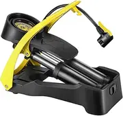 Cycling Foot Air Pump - Lightweight Bike Tire Pump with Pressure Gauge - Multifunctional Double Cylinder Inflatable Tools for Automobile, Motorcycle, Cycle, Boats
