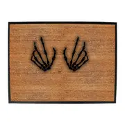 Skeleton Hands Halloween - Funny Novelty Doormat Man Cave Floor mat