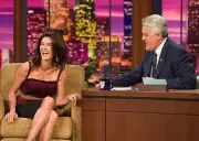 Teri Hatcher and Jay Leno Historic Television Old Photo 6