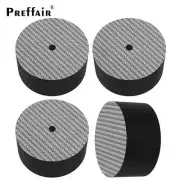 4pcs Carbon Fibre Anti-slip HIFI Isolation Feet Speaker Amp Shock Absorber Pad