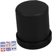 Hohopeti Dice Cup Set Portable Dice Game Prop Reusable Holder for Parties Travel