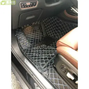 適用 Audi Q5 專用包覆式汽車皮革腳墊 SQ5腳踏墊 全包圍皮革腳墊 隔水墊