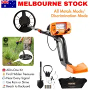 Vevor Pro Metal Detector Deep Sensitive Treasure Hunter 8" IP68 Waterproof LCD