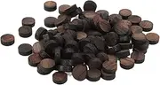 100PCS Rosewood Fingerboard Dots, Wear Decorative Guitar Inlay Dots, Ideal Replacement for Mandolin Banjo and Other Stringed Instruments
