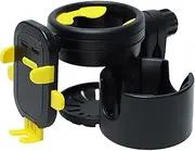 Stroller Cup Holder Attachment - Shockproof Anti-Spill Cup Holder,Lightweight Baby Stroller Organizers for Motorcycle, Bicycles, Hiking, Travel, Outdoor