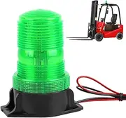 Led Safety Strobe, Flash Beacon Light, Flasher, 13.5cmx5.1in High-Visibility Rotating Signal, Amber Ideal for Trucks Tractors Roadside Vehicles Work Zones
