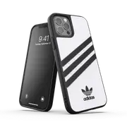 Adidas 3-Stripe Phone Case iPhone 12 / 12 Pro Protective Bumper - White