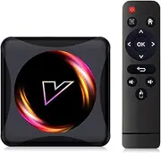 Android 11.0 TV Box,Vontar Z5 Tvbox ［4GB+64GB］RK3318 Quad Core CPU Smart TV Box Android Media Player Support USB 3.0/ 3D/ 4K H.265/2.4G WiFi Set Top TV Box,2gb+16gb