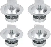 4Set Beehive Stands, Ant Proof Beehive Feet Tool, Stainless Steel Beehive Base, Beekeeping Outdoor Beehive Stand Bee Hive Tool for Beekeeper, Stable Beehive Support Bee Hive Tool