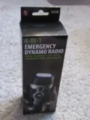 SE 4-in-1 Portable Emergency Dynamo AM/FM Radio Lights Siren Device Charging