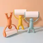 Paper Sticky Roller Tearable Portable Quick Cleaning Lint Brush Tool