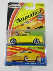 Matchbox Superfast Limited Edition Chevrolet SSR 1/64 Scale NEW In package