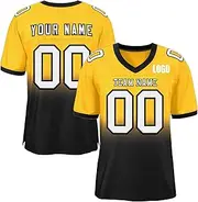 [BOLUOBAO] Custom Football Jersey Personalized Team Name Number Practice Jerseys Customized Football Shirt for Men Women Youth Kids