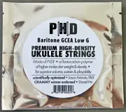 PHD Ukulele Strings BARITONE GCEA Low G Daniel Ho Jason Arimoto