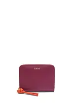 ★正品代購★ LOEWE KNOT COMPACT ZIP AROUND WALLET IN SHINY NAPPA CALFSKIN 預購｜限時★滿萬折$500★保健食品3件9折★下單贈美國暢銷護手霜