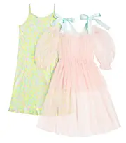 [Paade Mode] Paade Mode Lotus tulle dress with slip Y 10 pink