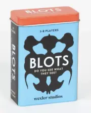 Blots Card Game By Galison Books, New Rorschach Style Ink Blots