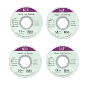 Dental Ortho Niti Open Springs 008/010/012/014 Roll Coil Treatment Closed Tools