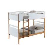 VI Hayes Solid Timber Single over Single Bunk Bed