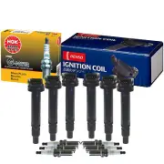 Denso 6 COP Ignition Coils & NGK 6 G-Power Spark Plugs Kit For Toyota V6 1GR-FE (for: Toyota)