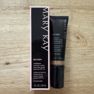 MARY KAY CC CREAM SPF 15~SKINCARE AND FOUNDATION~8 IN 1 BENEFITS~