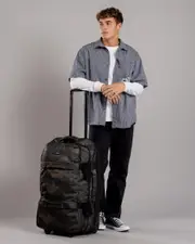 [Rip Curl] Rip Curl Men's F-Light Global 100L Search Travel Bag in Black/Olive One Size Black/Olive