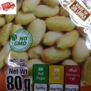 No GMO 80g Jumbo size Peanut Fried Salted Snack Super Taste Quality product new