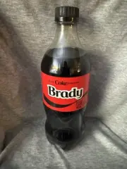 Share a Coke with Brady 2025 Personalized Gift Coca~Cola Bottle 20oz Zero