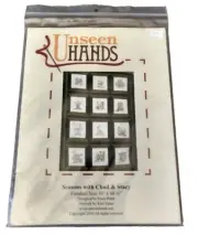 Unseen Hands Seasons with Chad & Stacy Quilt Pattern by Erica Plank 50" x 68.75"