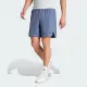 【adidas 愛迪達】短褲 男款 運動褲 D4T SHORT 藍 IS3833(L4870)