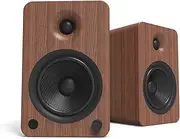 Kanto YU6 Powered Speakers with Bluetooth and Phono Preamp | Walnut | Pair