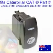 fits Caterpillar Rocker Switch Front Flood lights 303-5149 3035149 Backhoe 416F