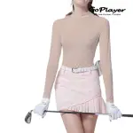 【GOPLAYER】女抗UV快乾防曬衣-膚色(高爾夫防曬打底衣 冰絲涼感抗UV內搭衣)