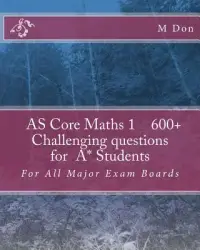 在飛比找博客來優惠-AS Core Maths 1: 600+ Challeng