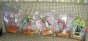 1996 LOT OF 5 SPACE JAM HAPPY MEAL TOYS McDonald's Warner Bros Taz Marvin #2-#6