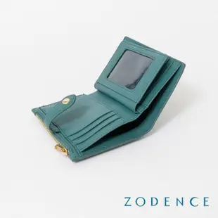 【ZODENCE 佐登司】ZORA進口牛皮三層短夾(雙12限定/多色任選)